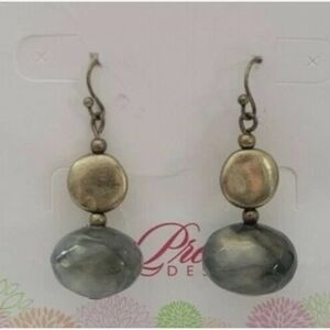 Premier Designs Gold and Silver Earrings